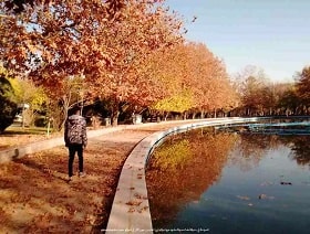 حديقة ملت في مشهد المقدسة ايران